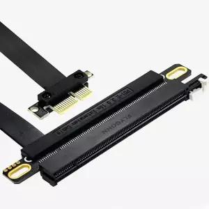 변환 연장 아답터 1x to 16x 피씨아이 E 3.0 아터 1X 16X PCIE 30 플랫형 18CM EXPRESS PCI