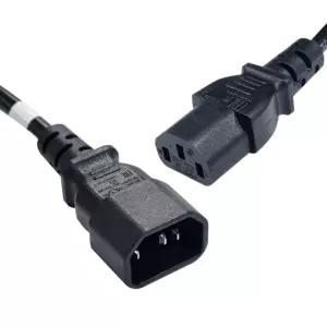 컴퓨터 코드 연장선 3m C13 C14 1.0SQ 서버 UPS PDU 10A BizLink케이블 전원 AC PC 파워 3M 3구 비즈링크