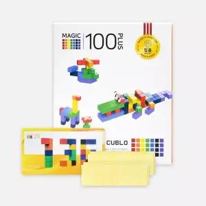 매직큐브 큐블로 국산 자석블럭 큐블로100 플러스 CL100PB
