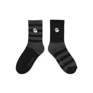 [명품] 말본 골프 버킷 스트라이프 크루 삭스 BLACK M5343PSC03BLK