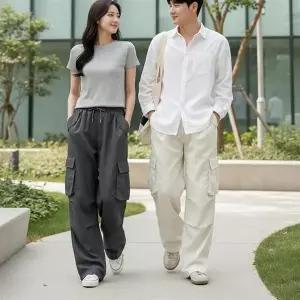 데일리 여자 루즈핏 라운드넥 약기모 리본 스트라이프 잠옷 데일리 (53143939)
