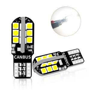 자동차 신호등 전구 W5W 192 194 168 3030 24SMD LED T10 초고휘도 600LM  색상 옵션 방향지시등, 브레이크