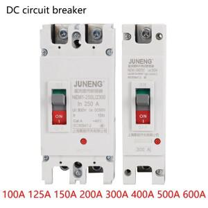 MCCB DC 회로 차단기, 태양 전지 보호대, RV 배터리 아이솔레이터, 1/2P, 12V, 96V, 150A, 200A, 600A