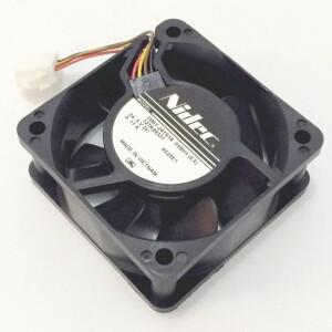 Nidec D06T-24TS14 01BH1 DC 24.5V 0.11A 60X60X25mm 서버 냉각팬