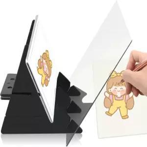 광학 드로잉 보드 휴대용 이미지 트레이싱 휴대폰 및 태블릿용 프로젝터 라이트 카피 패드 초보자 학생