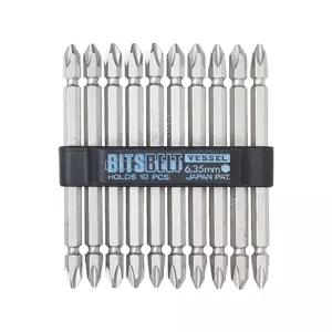 베셀 BW-213 양용 십자 드라이버 비트 10P세트 육각