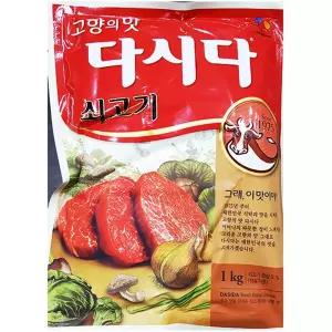 백설 다시다 쇠고기 2kg X 6개