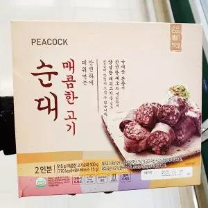 피코크 매콤한 고기순대 500g_26990603