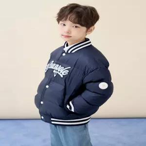 [국내정품] 빈폴 BEANPOLE 바서티 볼패딩 점퍼 - 네이비 BI6139U92R