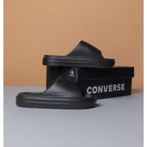 컨버스 CONVERSE 에센셜 슬라이드 블랙 A12174C 남여공용 가벼운 쿠션 슬리 남성슬리 여성슬리