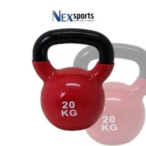 넥스 컬러고무 코팅케틀벨 20kg 웨이트용품 (SM)