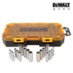 디월트 1/4 드라이브 복스 알 롱소켓 세트 20개입 DWMT73811