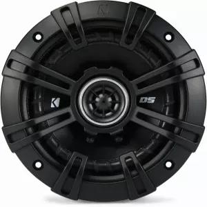 KICKER DS 시리즈 5.25인치 동축 스피커 43DSC504 원 페어 4-옴 200 와트 피크 50W RMS 폴리블렌드