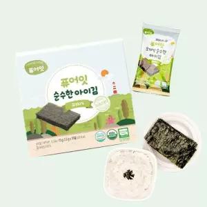 퓨어잇 오가닉 한 아이김 김100 로 농 아기 반찬
