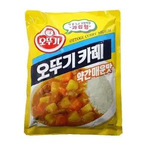 [RG122661]오뚜기카레 약간매운맛 1kg 카레가루 식자재