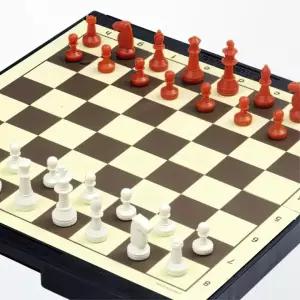 선물용 접이식 소형 창의력발달 미니 게임 명인050 자석 서양체스 휴대용