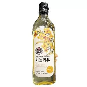 CJ 백설 카놀라유 900ml