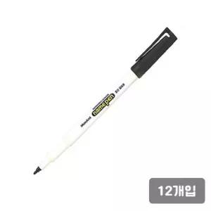 모나미)네임펜 F(중간글씨용(0.5 1.0mm/흑)-다스(12개입)