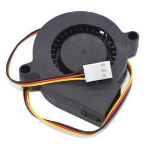 BUB0512HB 델타 소형 송풍기 CPU 라디에이터 냉각 팬 DC12V 0.24A 3 라인 용 새 5CM 5015 50x50x15mM 쿨러