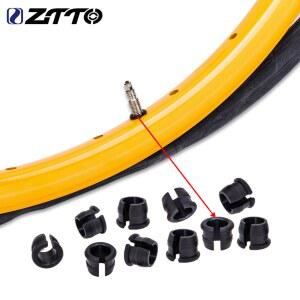 자전거 타이어 ZTTO 10pcsMTB 도로 밸브 변환기 Schrader Presta 내부 튜브 어댑터 부싱 플러그로 변환