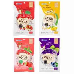 과일퓨레 펫디저트 105g 4종 세트 짜먹는 강아지츄르 소화 장건강