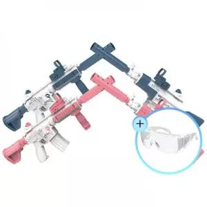 워터건 여름 물놀이 전동물총 물총 충전식 M416/AK47+고글증정 1세대