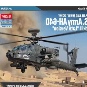 아카데미 미육군 AH-64D 블록2 프라모델 모형 헬기 항공모함 sB7E59 전투기 전투함