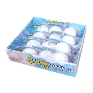 우유빵 말랑이 1박스 12개 몰랑이 쫀득이 슬라임 말랑 스퀴시