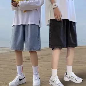 5부 버뮤다 밴딩팬츠 5부 데님 데님 버뮤다 버뮤다바지 밴딩팬츠