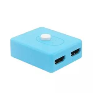 케이블 블루 HDMI 젠더 출력 영상 분배기 선택 리피터 DVI 셀렉터 양방향 Coms