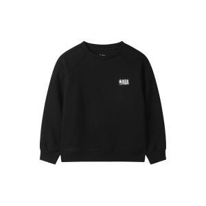[AK평택점] [NBA키즈] 키즈 클라우드 기모 맨투맨(K264TP010 세트) BLACK K264TS010P