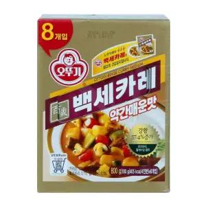 오뚜기 진한 풍미 맛있는 백세카레 약간매운맛 100g x 8