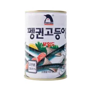 펭귄 고등어 통조림 400g QPl34Swj