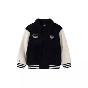 [NBA KIDS][AK평택점] [NBA키즈] 키즈 팀 배색 플리스 카라점퍼 NAVY K264JP010P