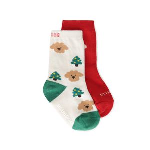 [AK평택점] [블루독베이비]  46-C14-810-01 RD)크리스마스 양말SET A