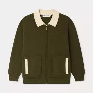 [롯데백화점]봉쁘앙 26FW 봉쁘앙 남아 코튼캐시미어 가디건 MARTIN W06BCAK00002_046D 10A 12A