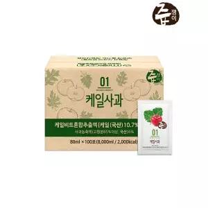 [하프클럽/즙쟁이]즙쟁이 케일사과즙 100포 실속구성
