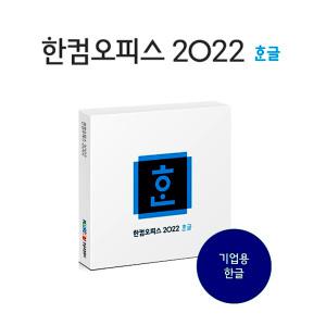 한글과컴퓨터 한컴 한글 2022 기업용 정품패키지/영구버전/USB