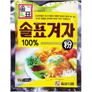 대량 솔표 겨자 분말 200g/50개 업소용 벌크 파우더