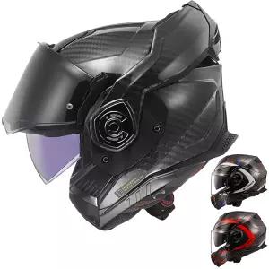 LS2 FF901 ADVANT X CARBON 180도 오토바이 시스템 풀 카본 헬멧