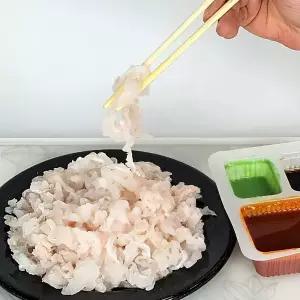 통영 순살 아나고회 1kg(실중량 350g) 자연산 붕장어회
