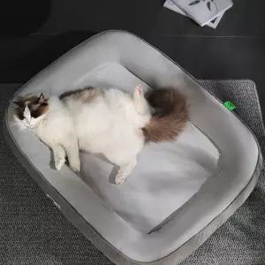 펫리치 강아지 쿠션 방석 매트 침대 푹신한 베개