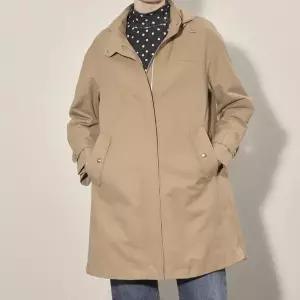 [올리비아로렌] MG01 후드디테쳐블 트렌치코트 VOCEB4F8351 (41030325)