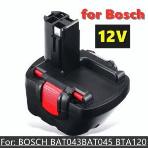 2025 보쉬 12V 12800mah PSR 충전식 배터리 12.8AH AHS GSB GSR 12 VE-2 BAT043 BAT045 BAT046 BAT049 BAT120 BAT139
