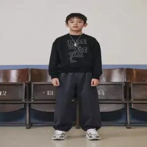 블루테일 AAA7TS07BK 블랙 맨투맨 티셔츠