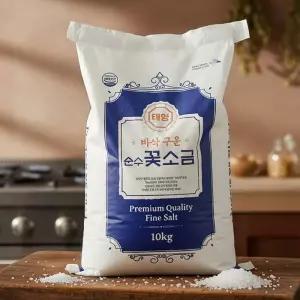 바삭구운 순수 꽃소금 10kg