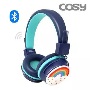 헤이키즈 청력보호 블루투스 헤드셋 HS2219BT 블루 코시