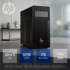 ⓒ HP Z2 타워 G1i AI 워크스테이션 B04F6AV 울트라9 285 32GB 1TB / AI 개발 포토샵 편집 업무용