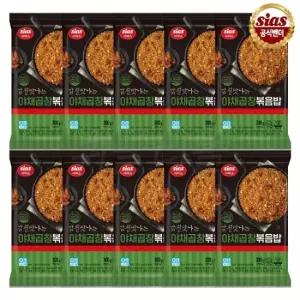 시아스 야채곱창 볶음밥 300g x 10개20097179588397