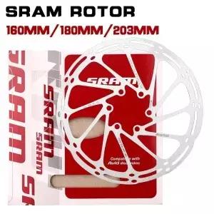 Sram Avid 자전거 브레이크 로터 센터라인 160mm MTB 산악 6pcs T25 볼트가 있는 유압
